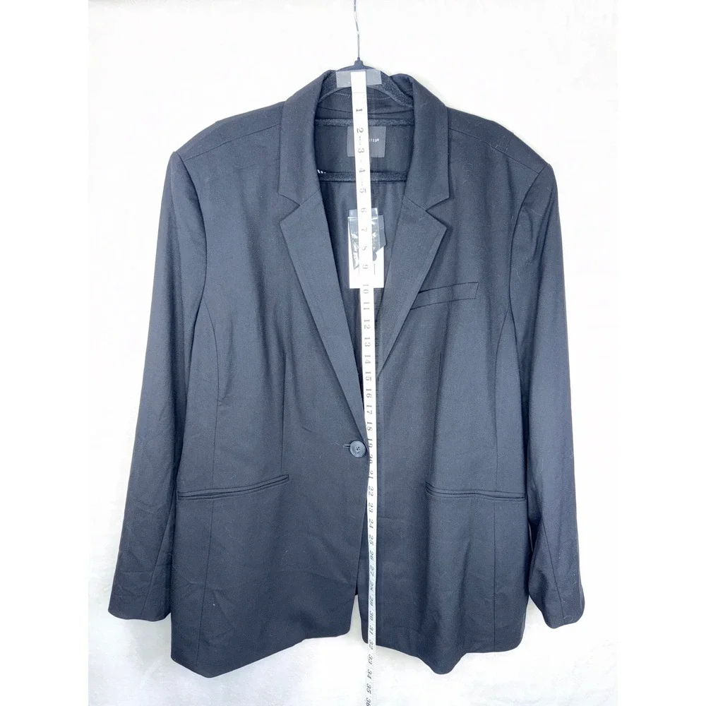 NWT The Limited Modern Essential Yearround Black Blazer Jacket 24W‎